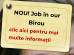 NOU! Job in our Birou  clic aici pentru mai multe informații