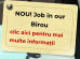 NOU! Job in our Birou  clic aici pentru mai multe informații