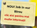 NOU! Job in our Birou  clic aici pentru mai multe informații