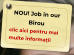 NOU! Job in our Birou  clic aici pentru mai multe informații