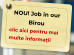 NOU! Job in our Birou  clic aici pentru mai multe informații